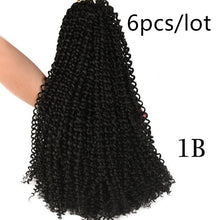 Load image into Gallery viewer, 7 pcs/ lot Passion Twist Crochet Braids 18 Inch