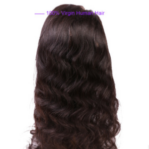 Natural Body Wave Human Hair wig 360 22*4*2. 8-14 Inch