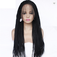 Load image into Gallery viewer, Black African three strands of braids 18 to 26 inches