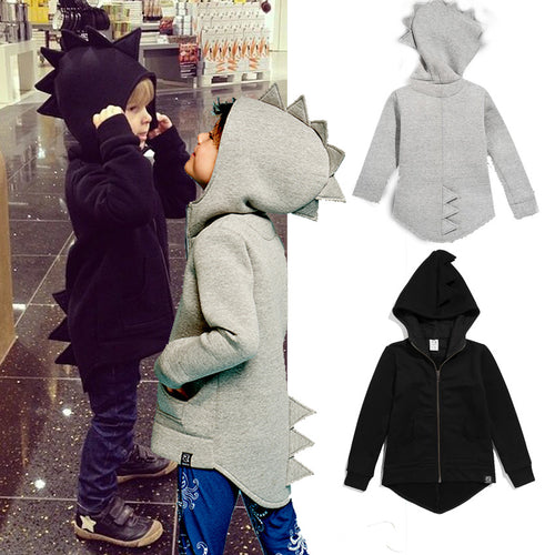 Baby hooded children's jacket