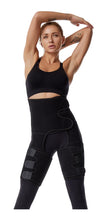 Load image into Gallery viewer, AkinaA Slim™ abdominal belt, sweat belt 4 in 1, fitness belt for fat burning adjustable, butt lifter, abdominal belt women