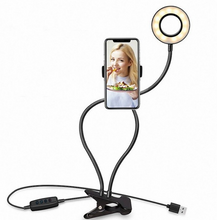 Load image into Gallery viewer, LED Selfie Ring Light for Live Adjustable Make-Up Light-8cm Standing