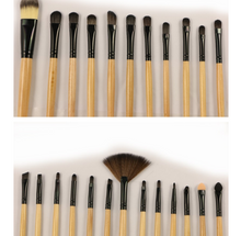 Load image into Gallery viewer, 32 black make-up pinsel professional set