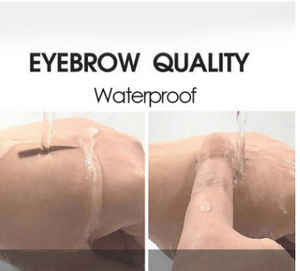 Waterproof EyeBrow Stamp with brow brush Perfect eyebrow