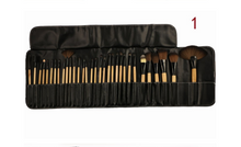 Load image into Gallery viewer, 32 black make-up pinsel professional set