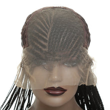 Laden Sie das Bild in den Galerie-Viewer, Black African three strands of braids 18 to 26 inches