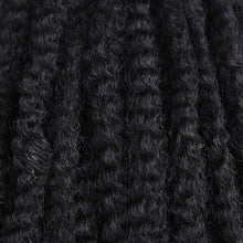 Load image into Gallery viewer, Afro Kinky Extensions Twists Crochet Braids 18 Inch