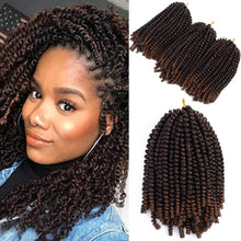 Load image into Gallery viewer, Crochet braids 8 inch