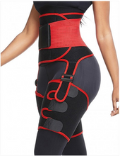 Laden Sie das Bild in den Galerie-Viewer, AkinaA Slim™ abdominal belt, sweat belt 4 in 1, fitness belt for fat burning adjustable, butt lifter, abdominal belt women