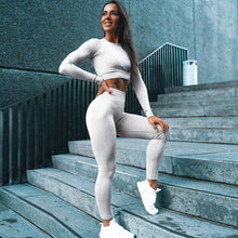 Load image into Gallery viewer, AkinaA Slim™  Fit Long sleeve Yoga Set