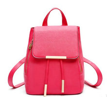 Load image into Gallery viewer, Backpack High Quality  Leather  School Bag