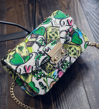 Load image into Gallery viewer, Graffiti Ladies designer handbags